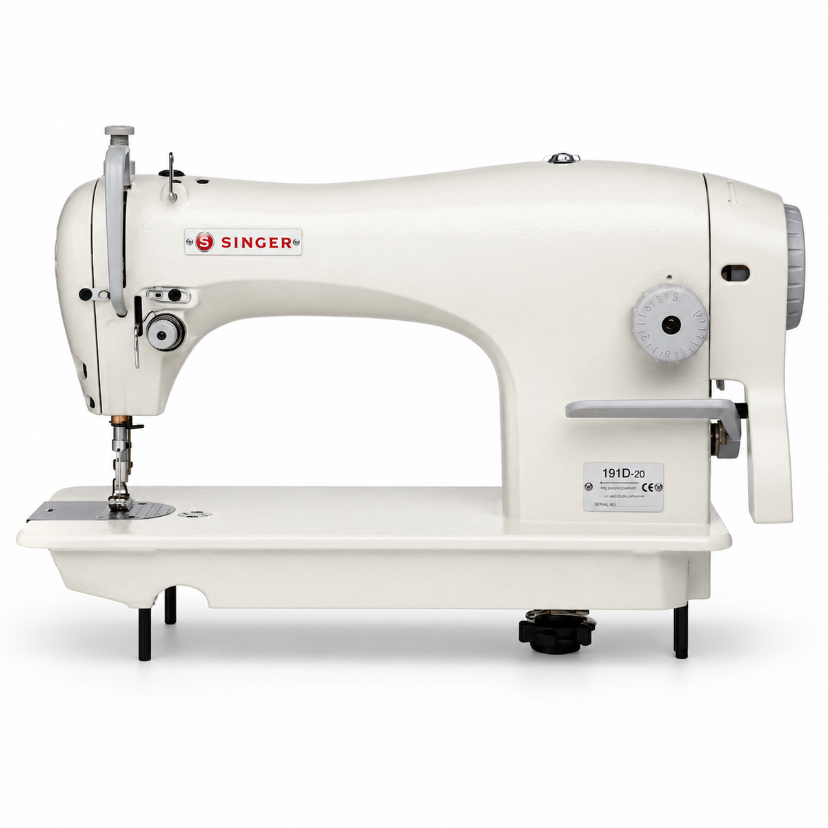 Singer 191D-30 High-Shank Industrial Lockstitch Sewing Machine