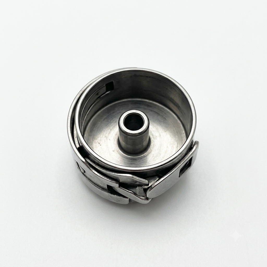 Superior Industrial Sewing Machine Bobbin Case for Singer Lockstitch Machines – Precision Rotary Hook Bobbin Holder Replacement Parts