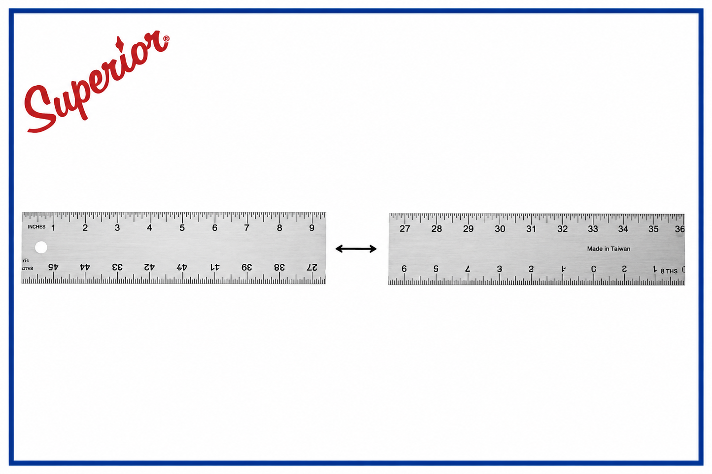 Lance 36 inch Graduated Aluminum Ruler