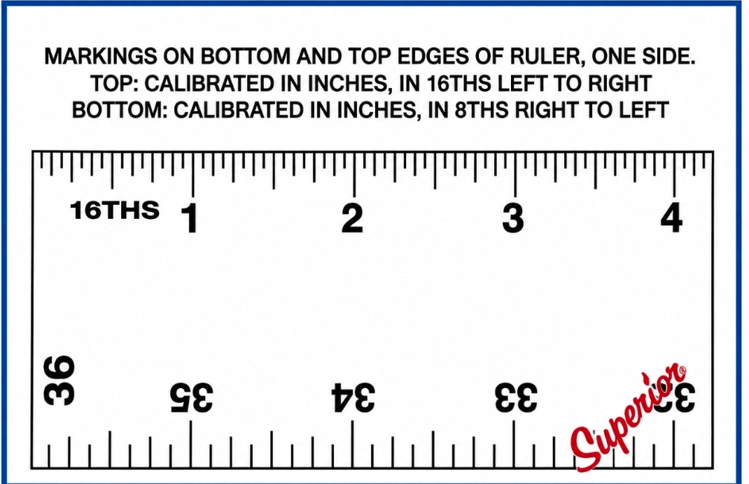 Lance 24-inch Graduated Aluminum Ruler