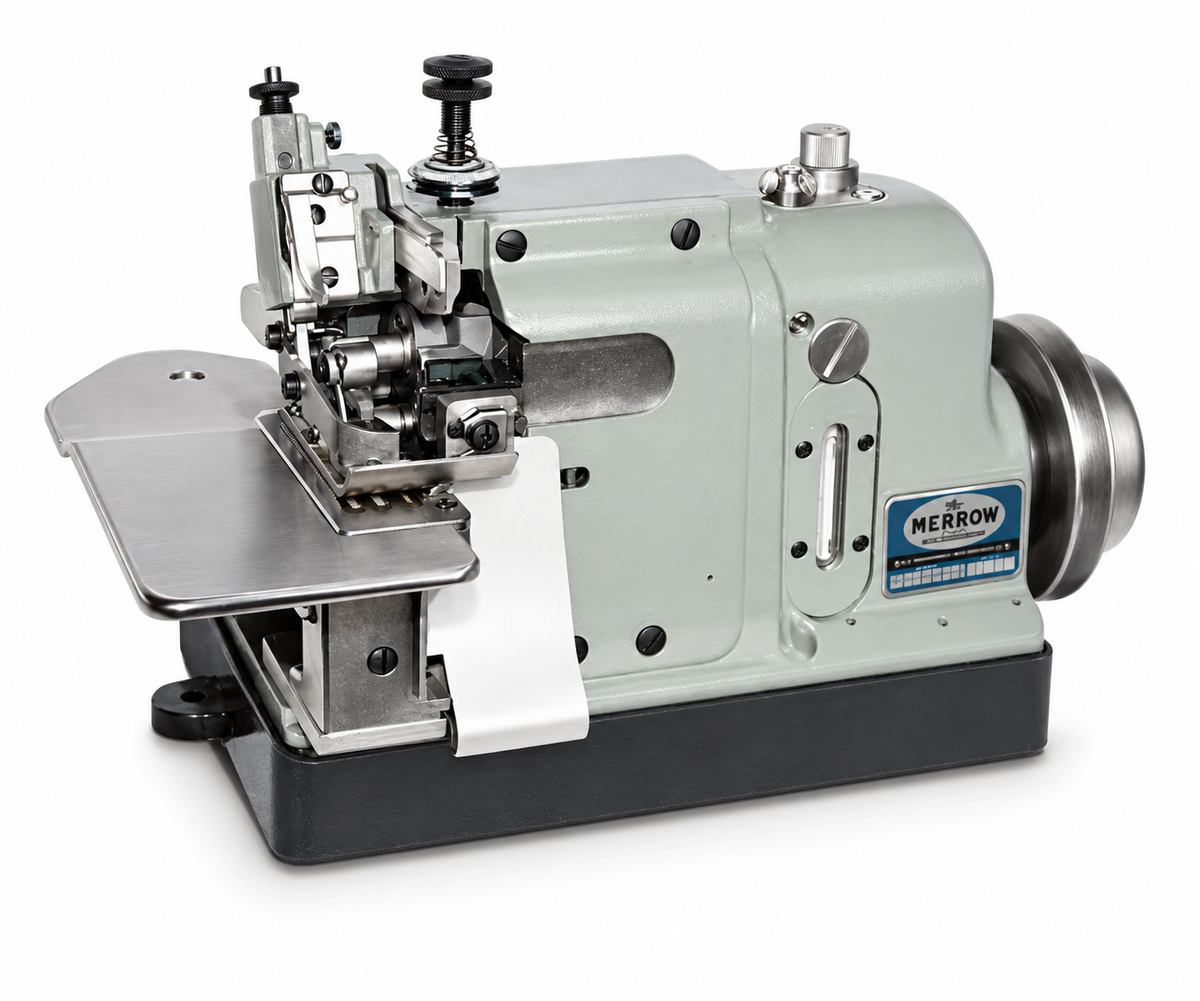 Merrow Two-Thread Differential Feed Sewing Machine for Extreme High-Pile Materials