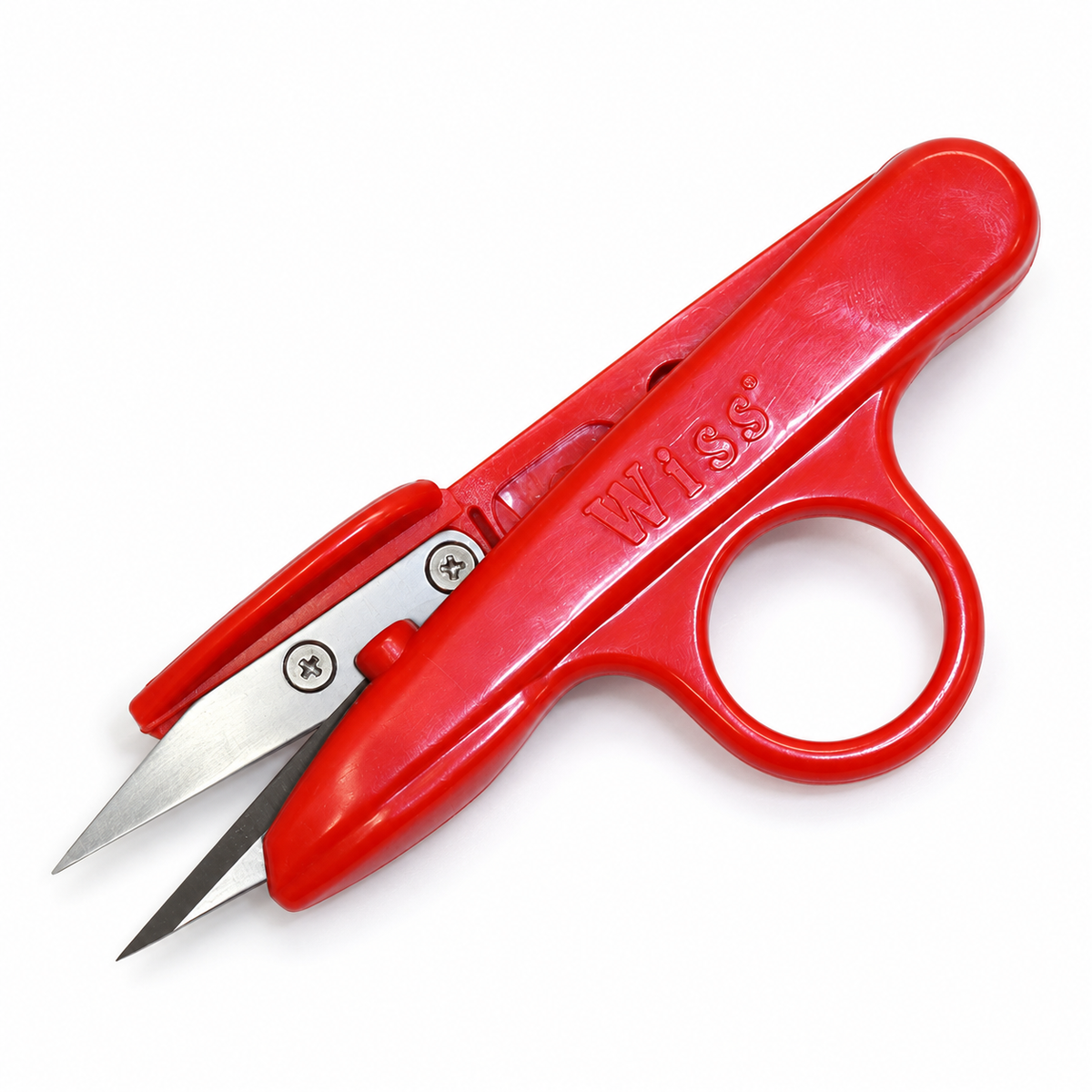 Cooper Tools Wiss QC Sharp Point Thread Snips – Red Handle