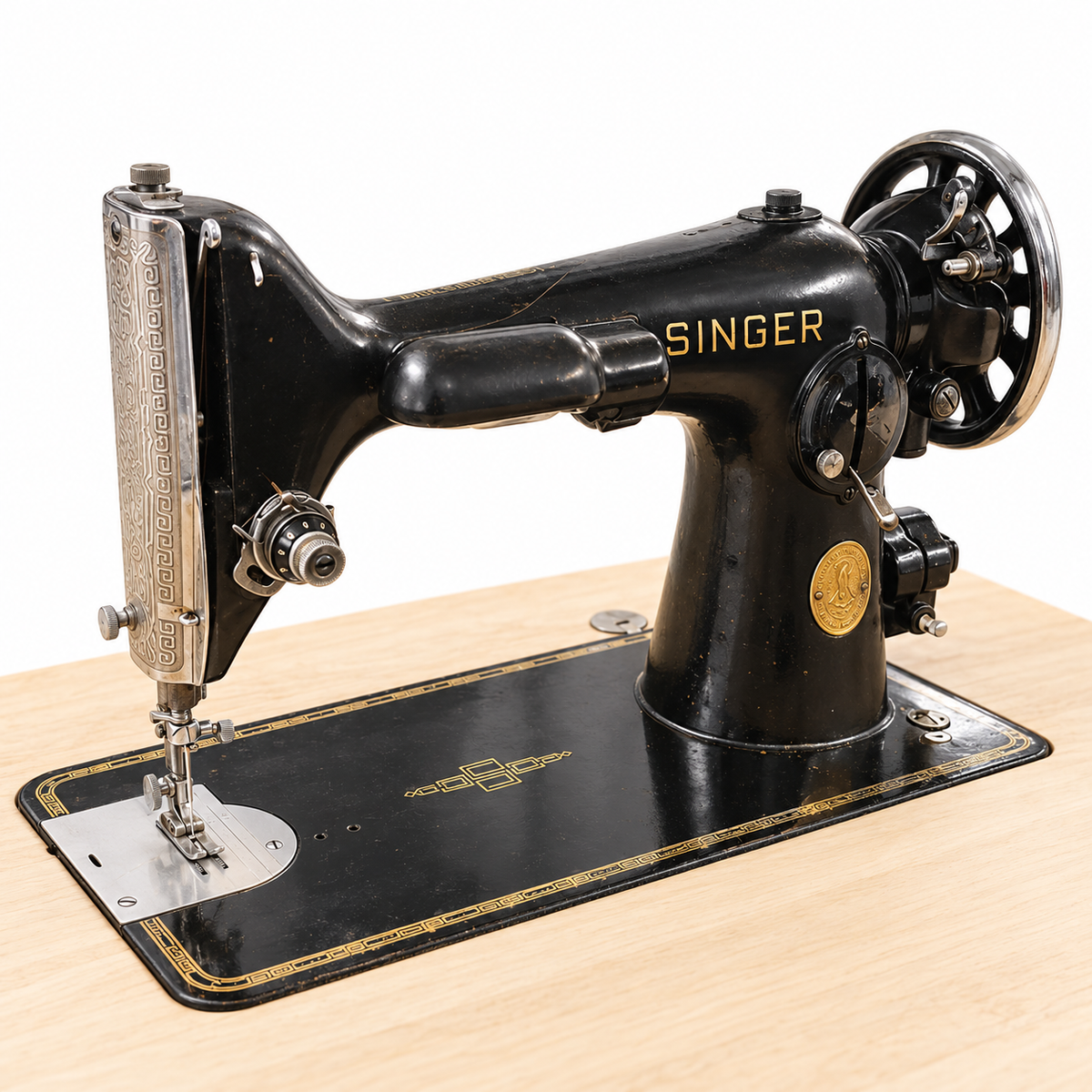 Singer 96 High-Shank Industrial Lockstitch Sewing Machine