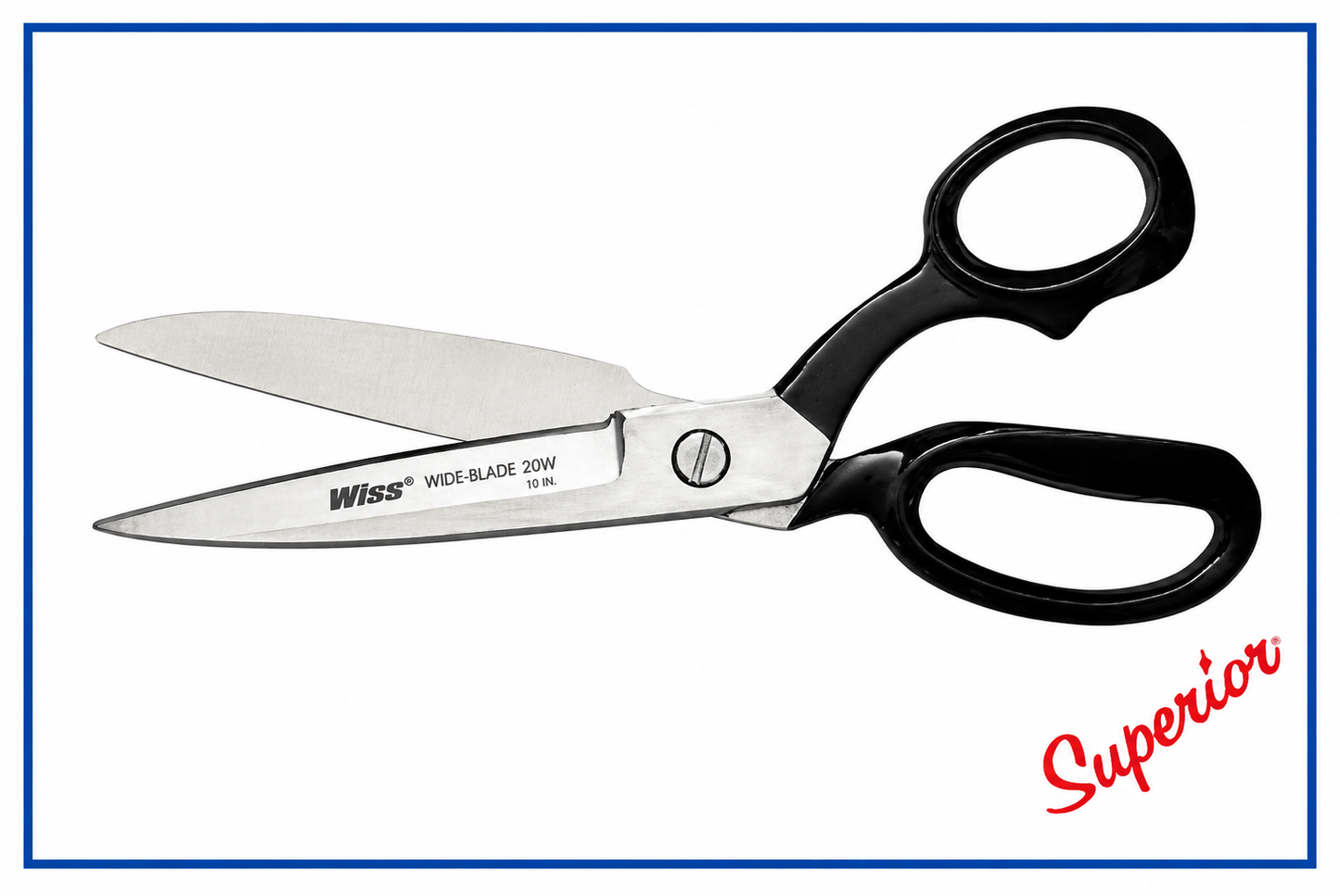 Wiss 10-Inch Wide-Blade Bent Fabric Shears