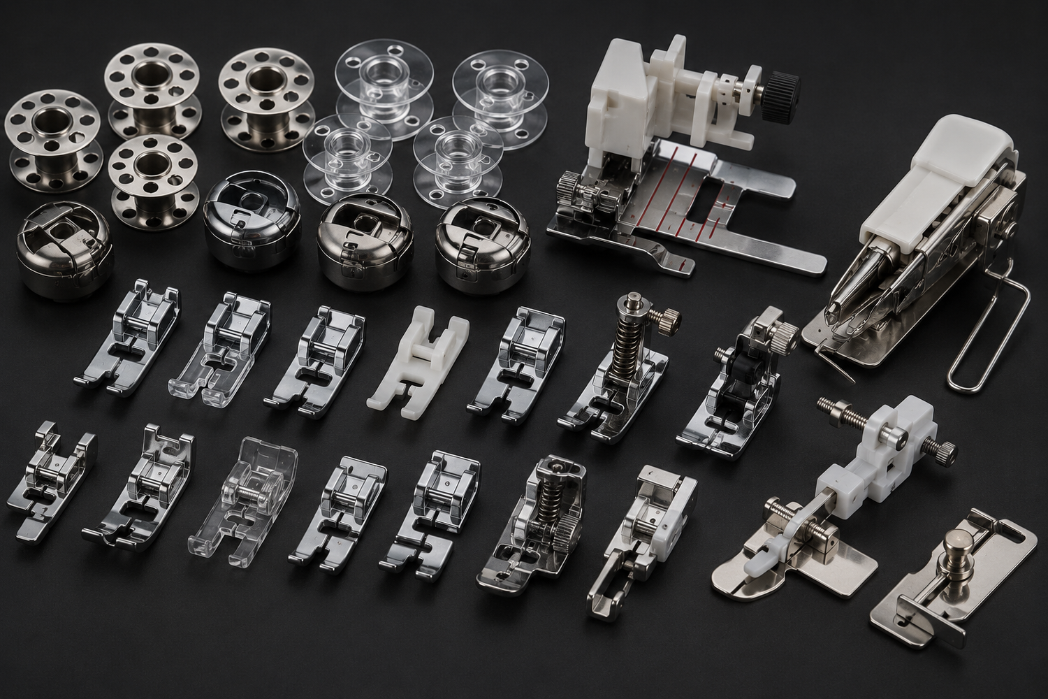 Bobbins, Feet & Attachments