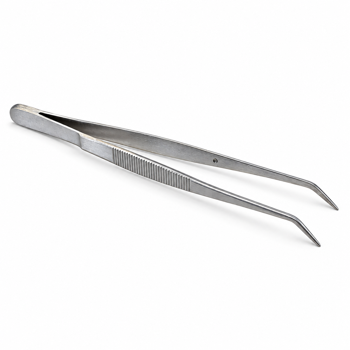 Superior Deluxe 6-Inch Bent-Tip Tweezers for Sewing & Threading