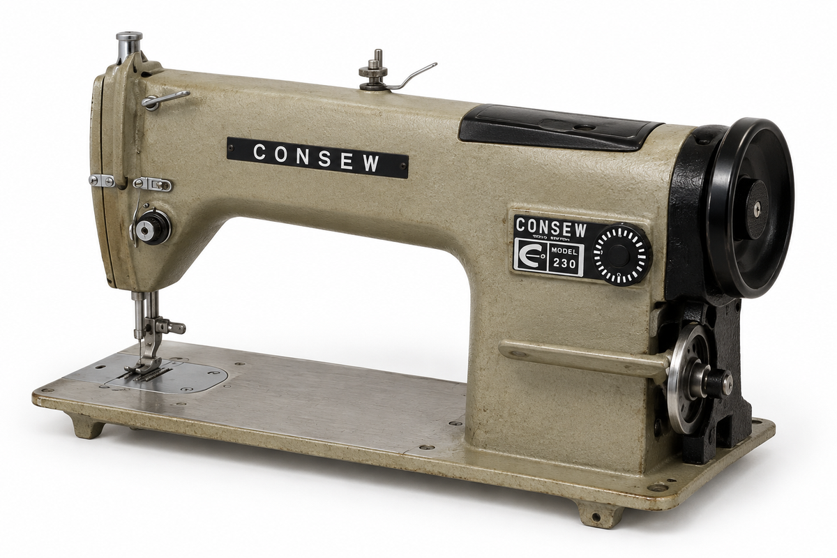 Consew 230 High Shank Industrial Lockstitch Sewing Machine