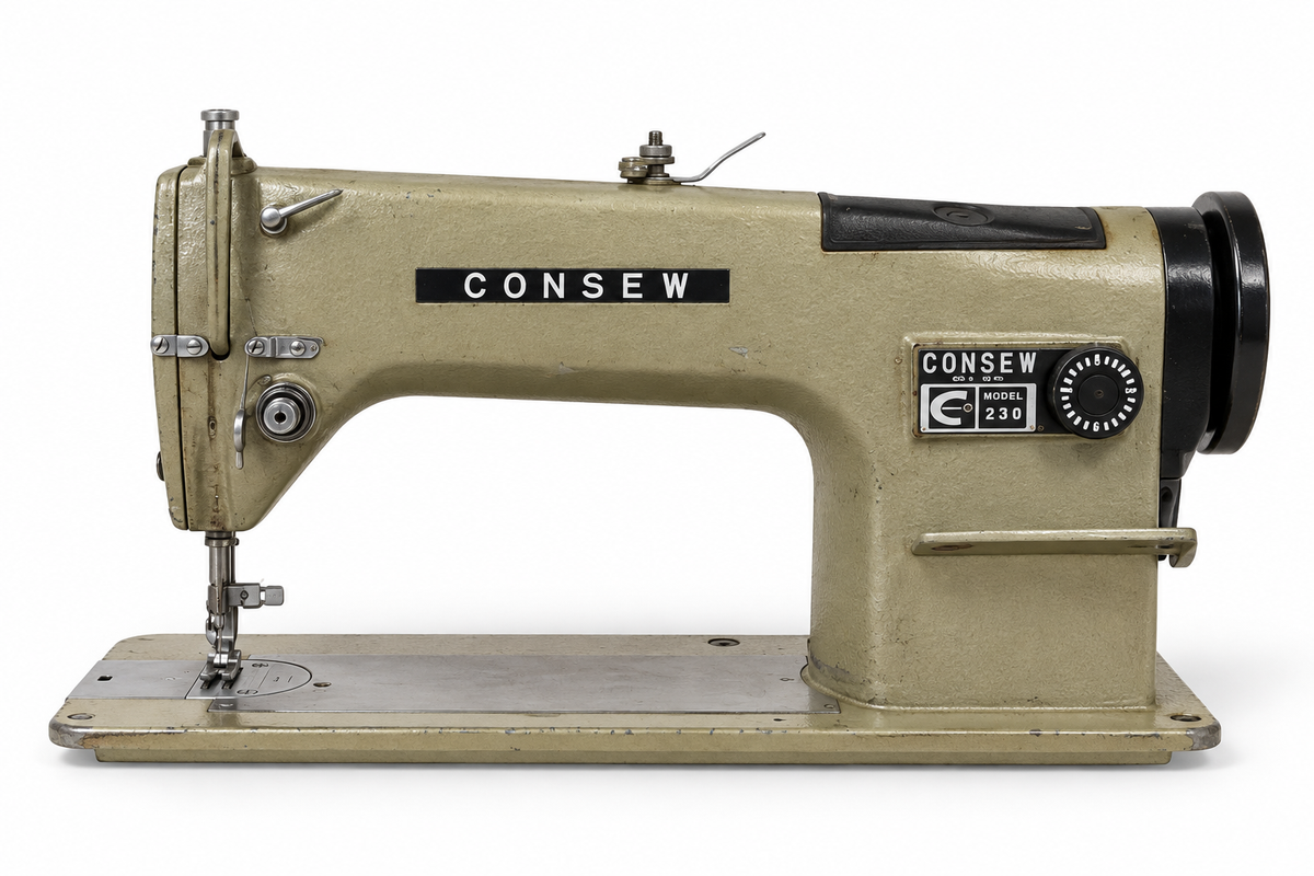 Consew 230 High Shank Industrial Lockstitch Sewing Machine