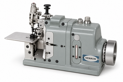 Merrow High-Speed Dry Knit Seaming Machine – Single Thread, 3/8 Seam, 4,000 RPM