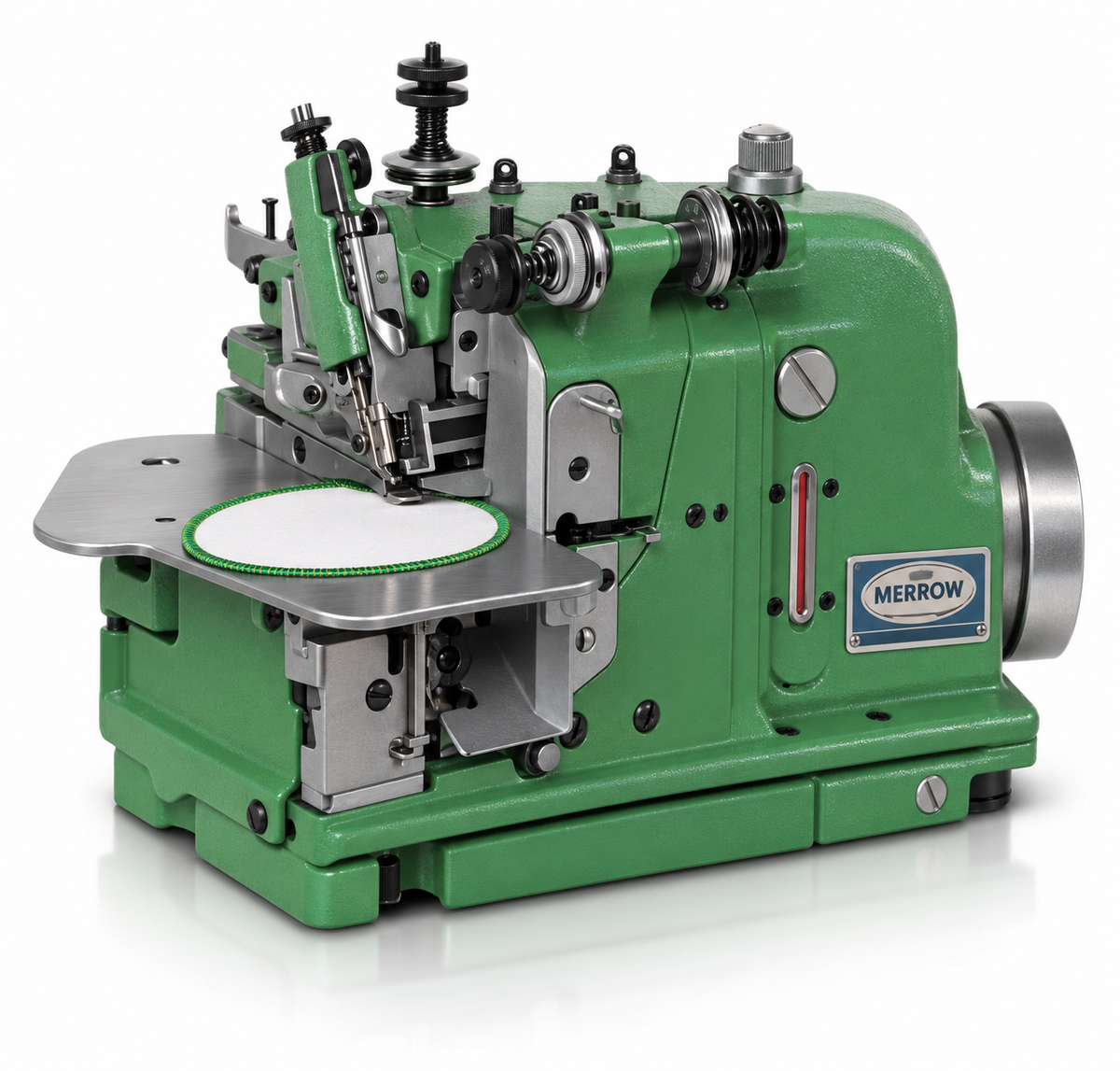 Merrow Standard Emblem Edging Machine – 3/16 Patch & Badge Border