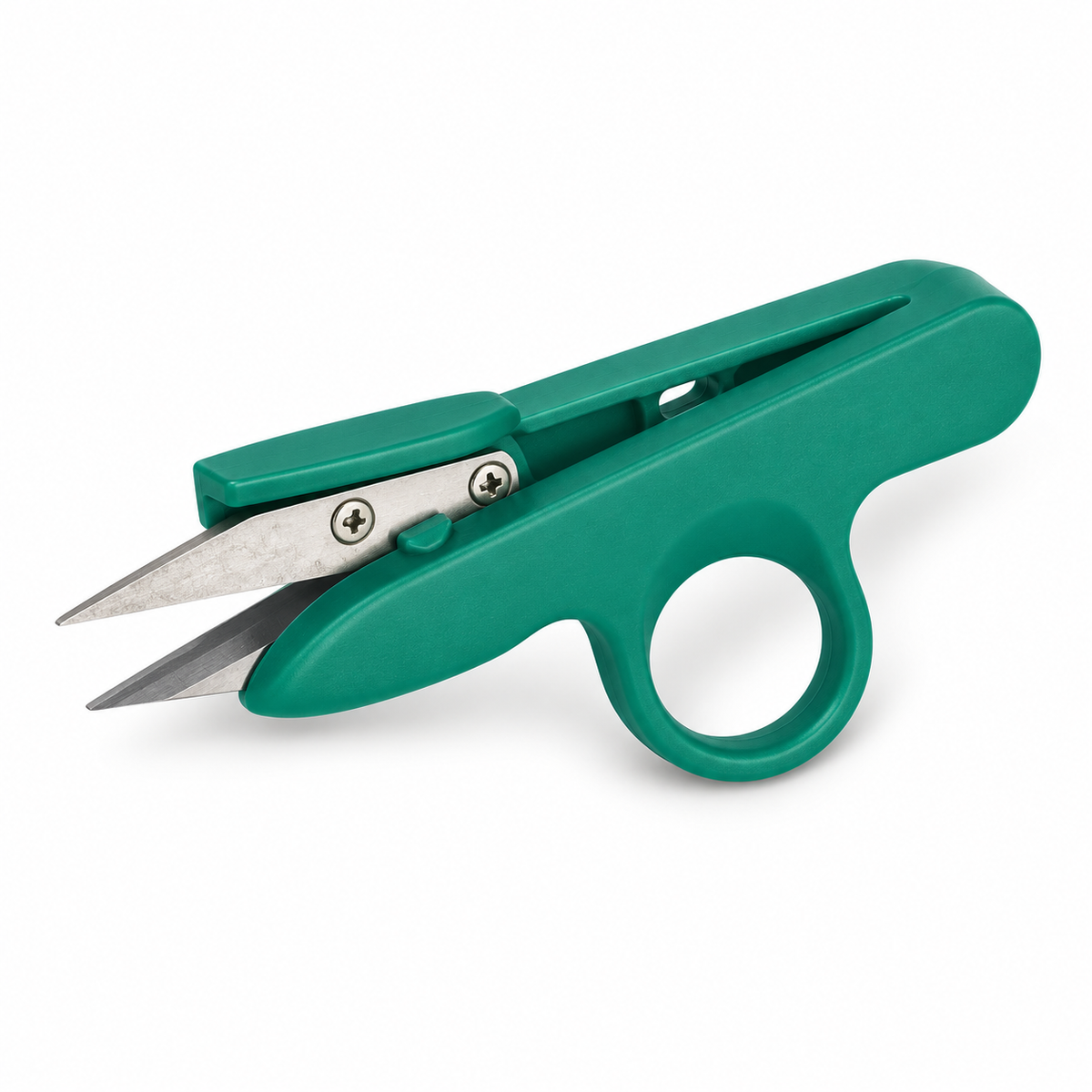 Superior Green Thread Trimmer with Finger Ring – N/S