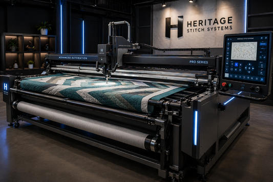 Professional Computerized Long-Arm Quilting System- Advanced Automation