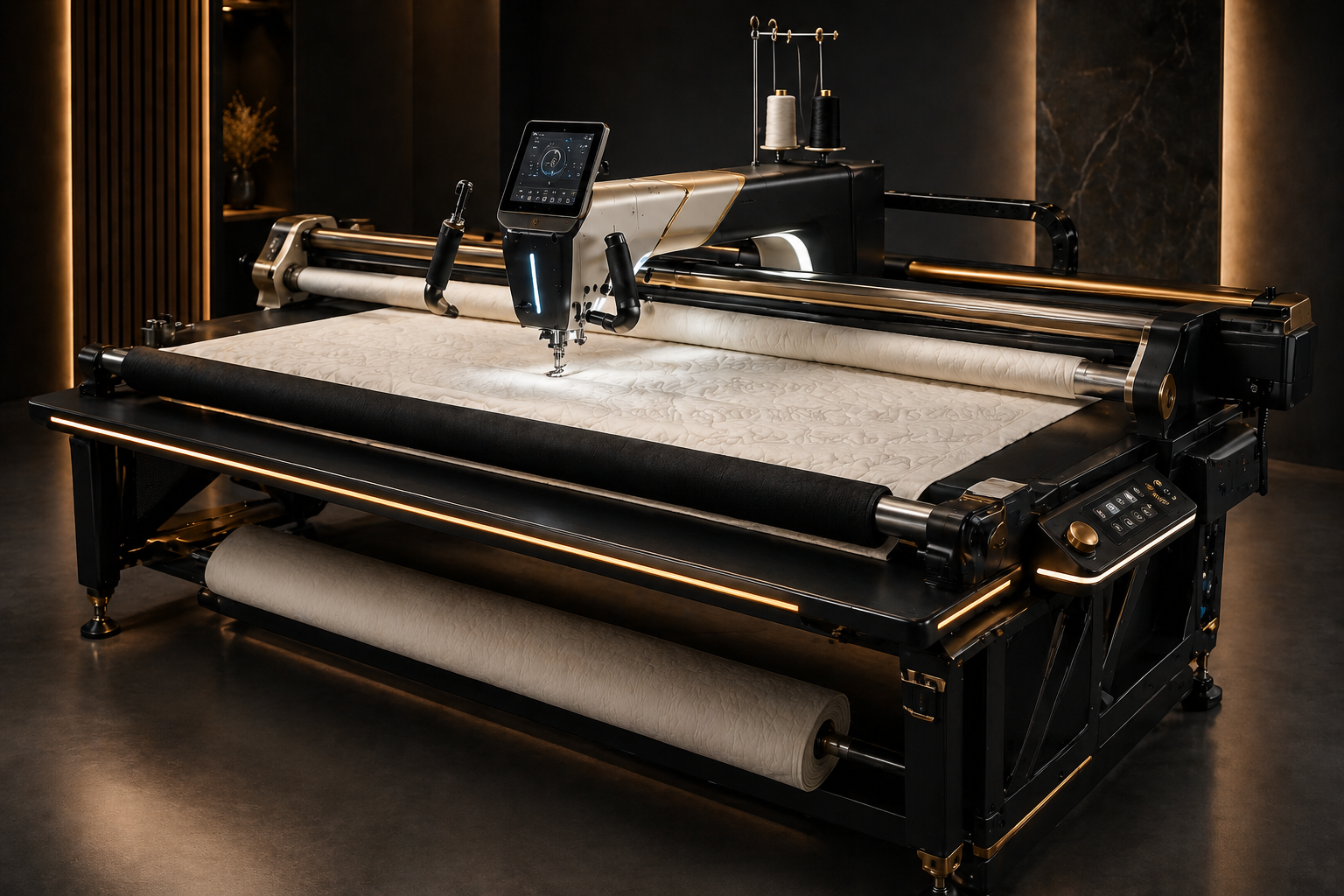 Computerized Quilting System Professional Computerized Long-Arm Quilting System-Elite Precision Ser ...