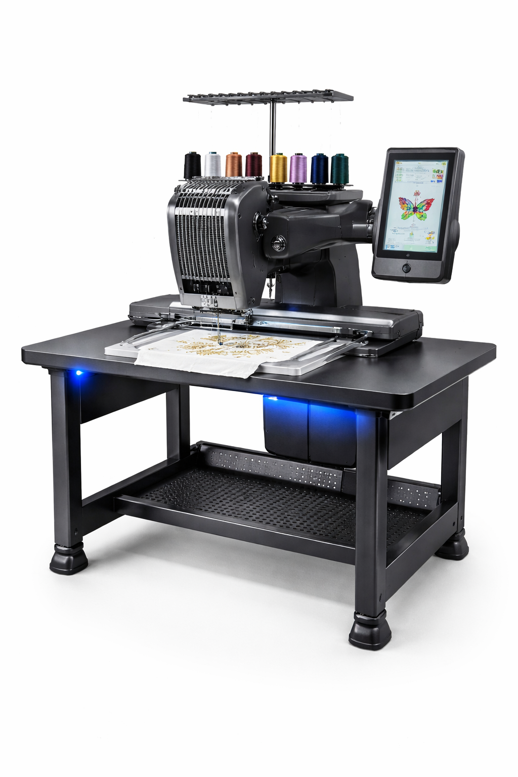 Advanced Professional Single-Needle Embroidery Machine