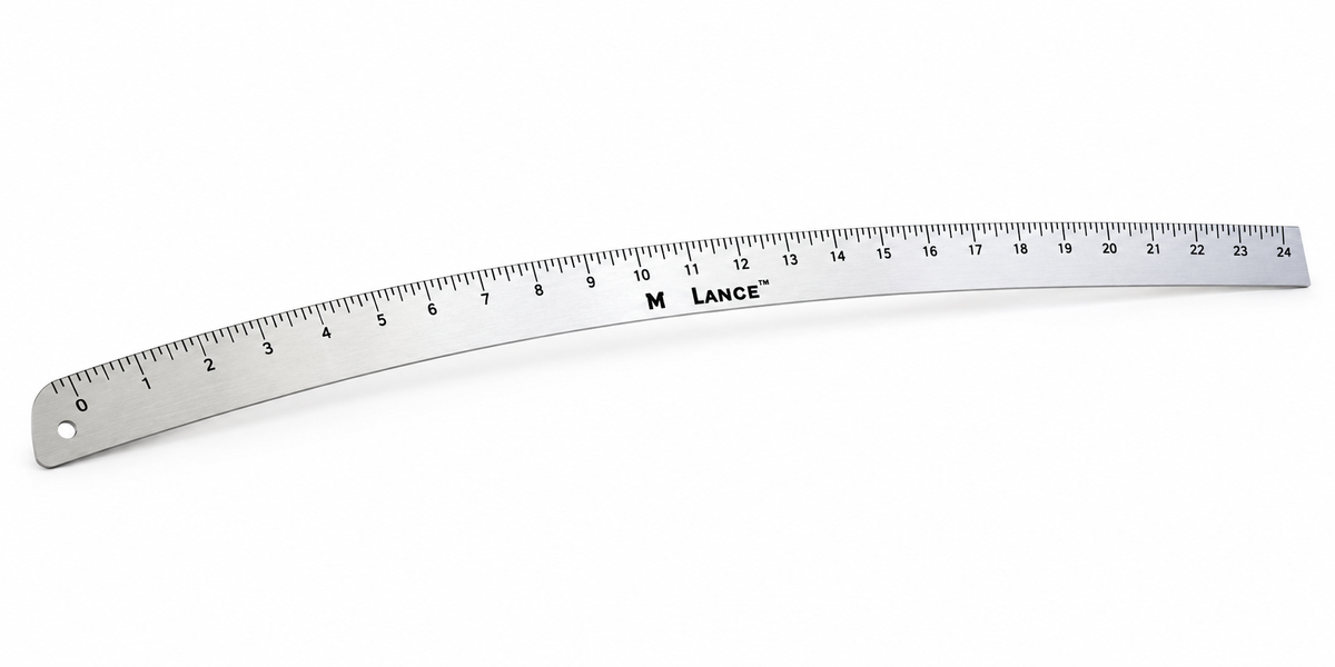 LANCE 24-Inch Aluminum Hip Curve Ruler – HC-024-LAN