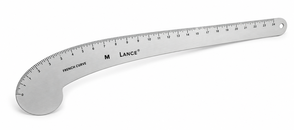 LANCE 24-Inch Aluminum French Curve Ruler – FC-024-LAN