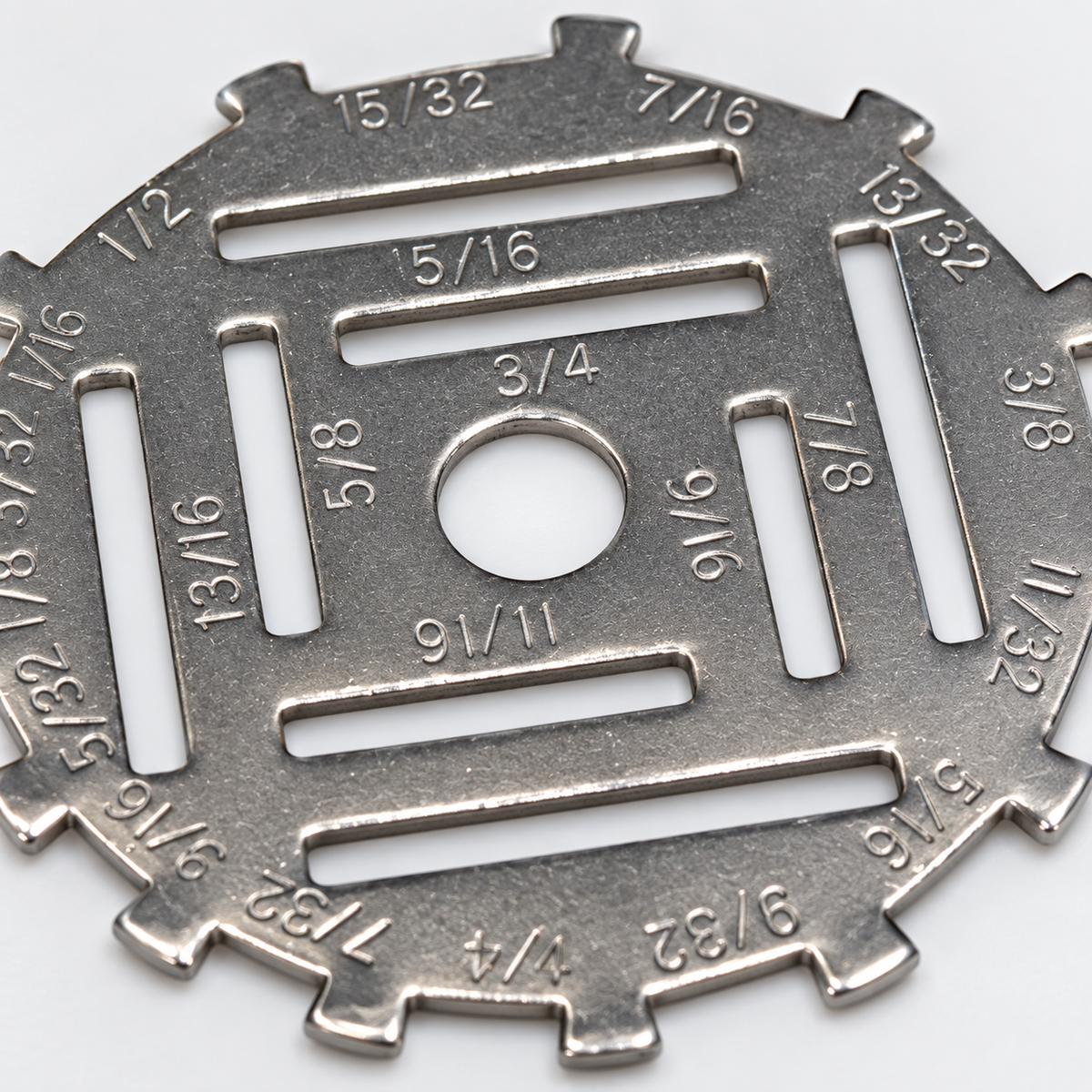 Superior Multipurpose Metal Sewing Gauge – Seam Allowance & Hem Measuring Tool