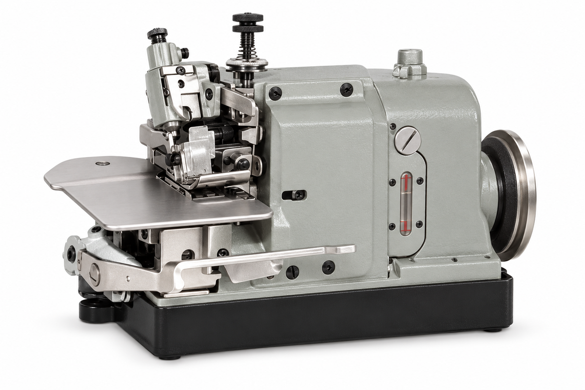Merrow Stitch Multiplier Seaming Machine – 5/8 Seam with Manual Selvage Reinforcement