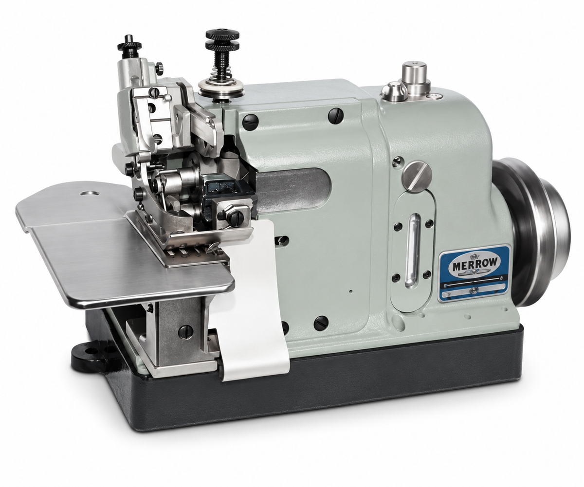 Merrow Two-Thread Differential Feed Sewing Machine for Extreme High-Pile Materials