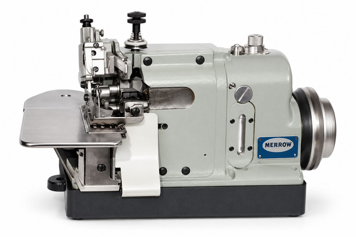 Merrow 72-D3B-2 Extended Feed Fabric Joining Sewing Machine – 5/8 Seam