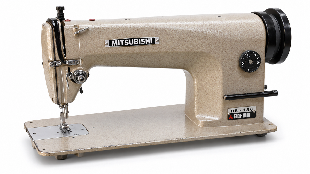 Mitsubishi DB-170 Industrial Sewing Machine – Flatbed Design