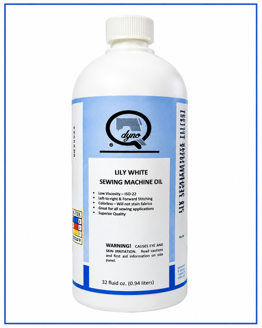 Dyno Lily White Sewing Machine Oil- Quart