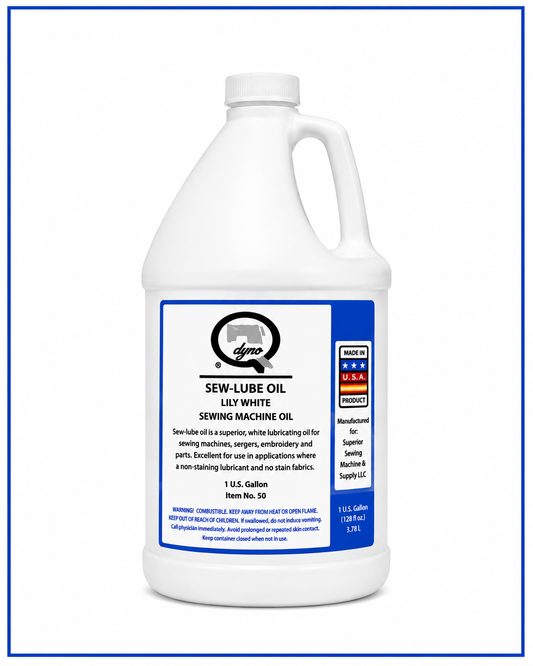 Dyno Lily White Sewing Machine Oil- Gallon