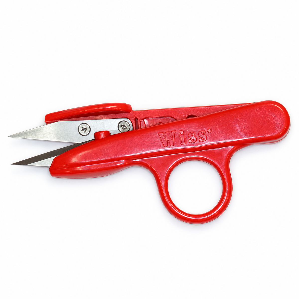 Cooper Tools Wiss QC Sharp Point Thread Snips – Red Handle
