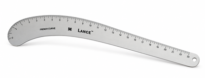 LANCE 24-Inch Aluminum French Curve Ruler – FC-024-LAN