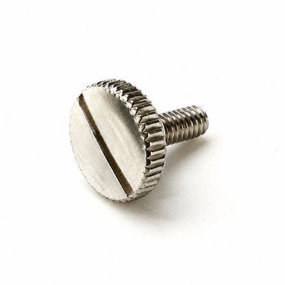 Superior Slotted Knurled Thumb Screw