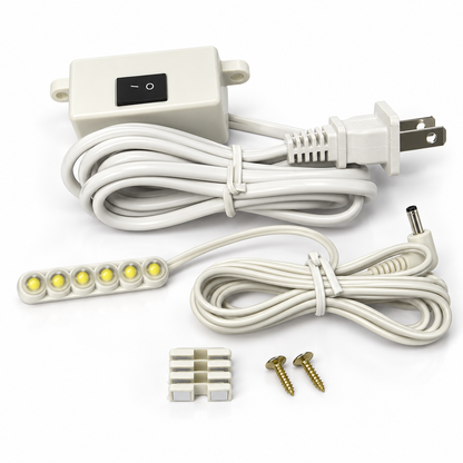 Superior 6-LED Magnetic Mount Strip Light with Plug – 110V