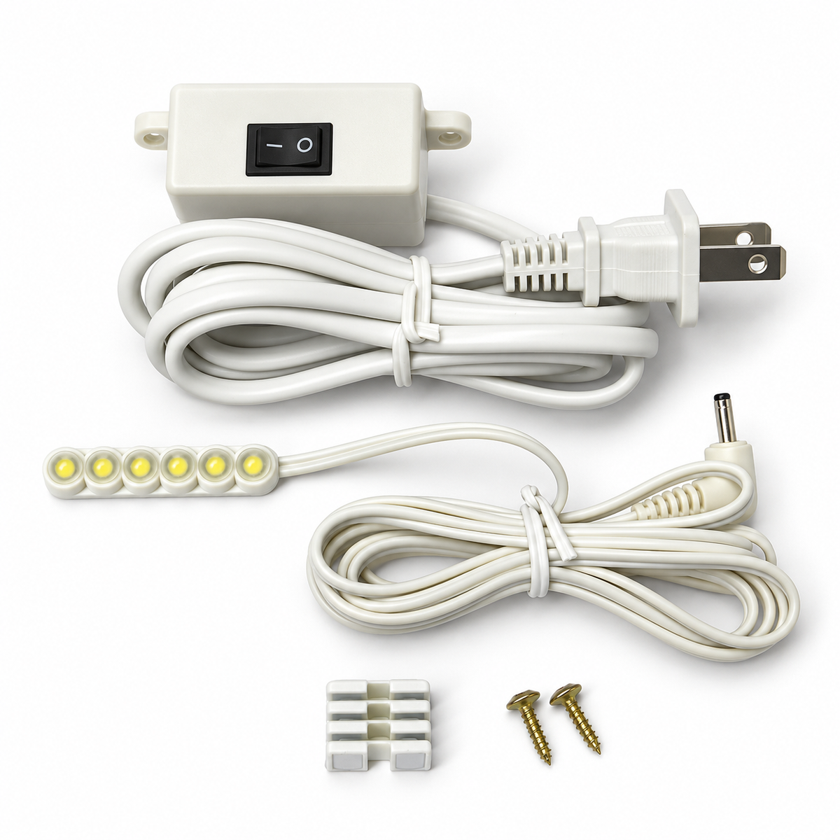 Superior 6-LED Magnetic Mount Strip Light with Plug – 110V