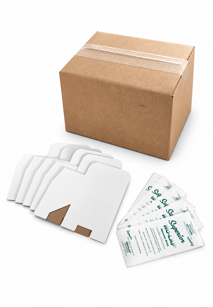 Superior USA-Made Non-Nested Medium Abrasive Bands for Eastman – 500 Pack