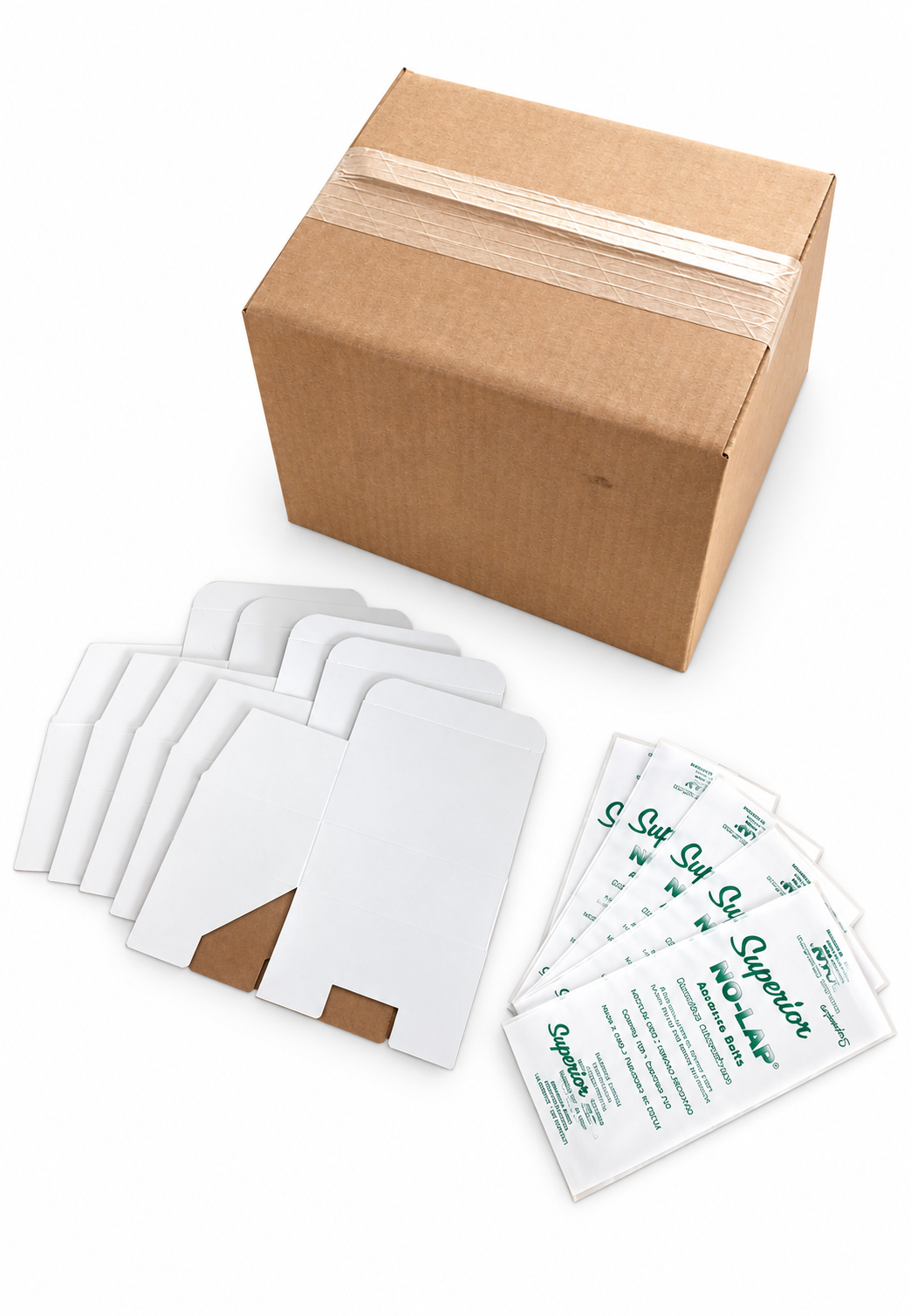 Superior USA-Made Non-Nested Medium Abrasive Bands for Eastman – 500 Pack