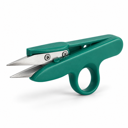 Superior Green Thread Trimmer with Finger Ring – N/S