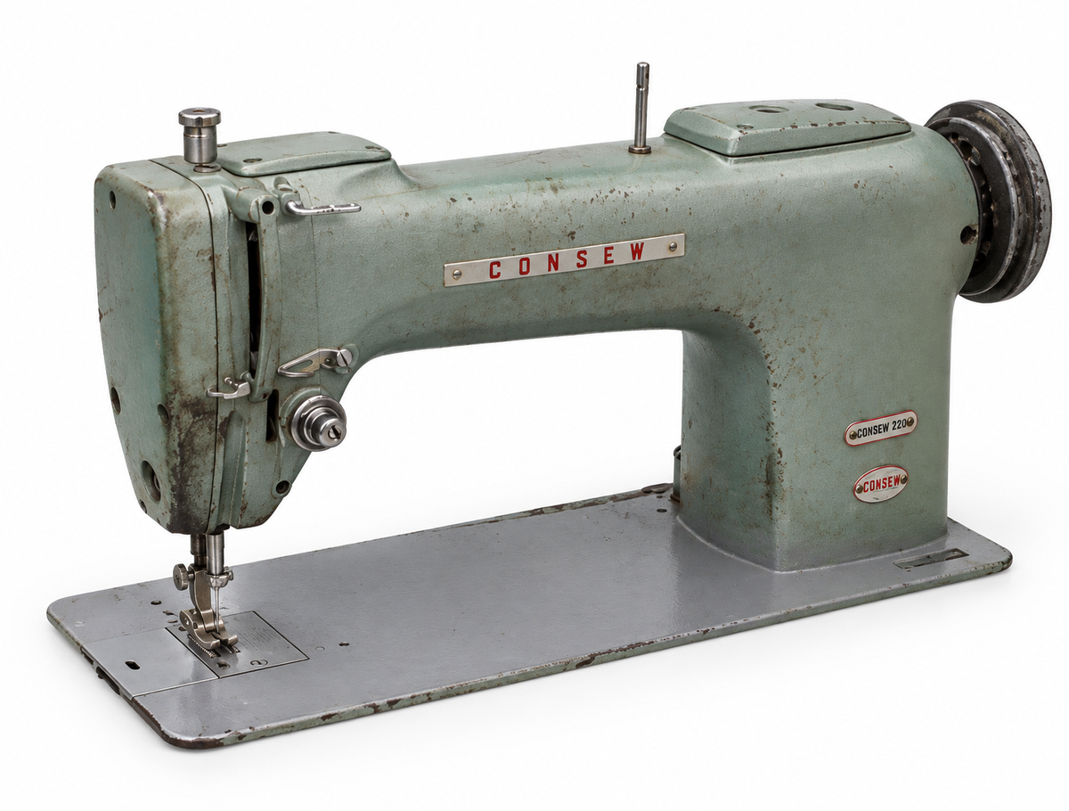 Consew 220 High Shank Industrial Lockstitch Sewing Machine