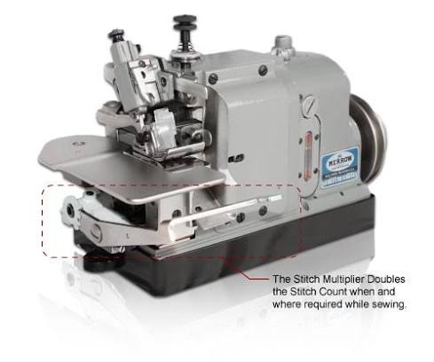 Merrow Stitch Multiplier Seaming Machine – 5/8 Seam with Manual Selvage Reinforcement