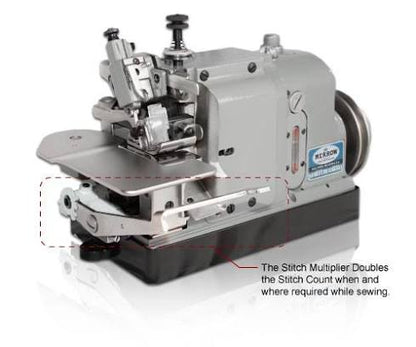 Merrow Stitch Multiplier Seaming Machine – 5/8 Seam with Manual Selvage Reinforcement