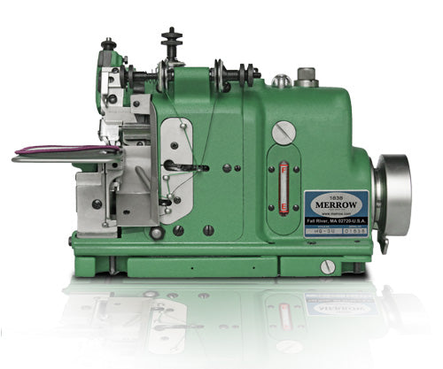 Merrow MG-3U Variant with Thread Tension Release – Patch & Emblem Edging Machine