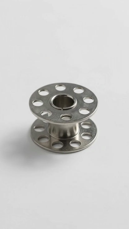 Superior Nickel-Plated Bobbin for Singer Sewing Machines